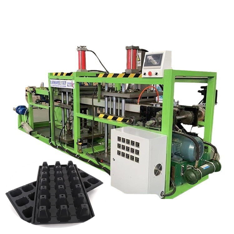 What are the advantages and features of seedling tray machines?