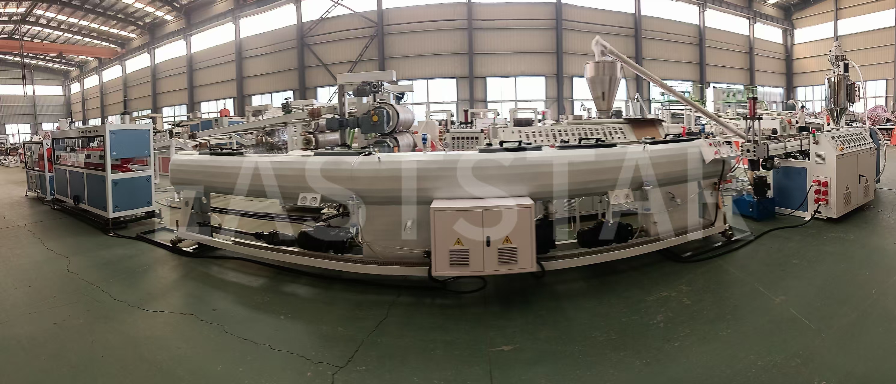 QINGDAO EASTSTAR Completes Shipment of PE Pipe Production Line, Supporting Palestinian Infrastructure Development