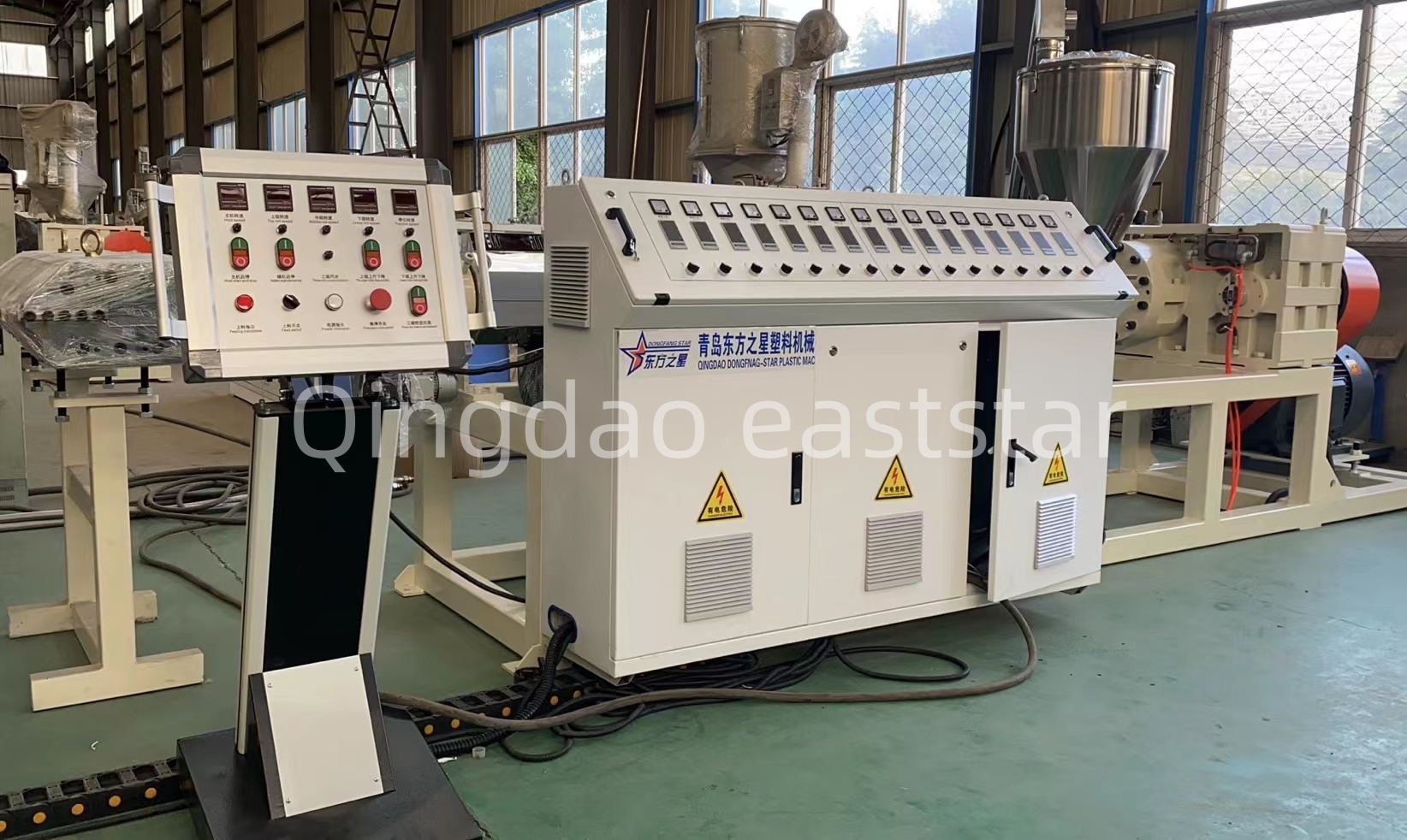 How does a professional PE drainage board production line ensure the quality of building drainage systems?