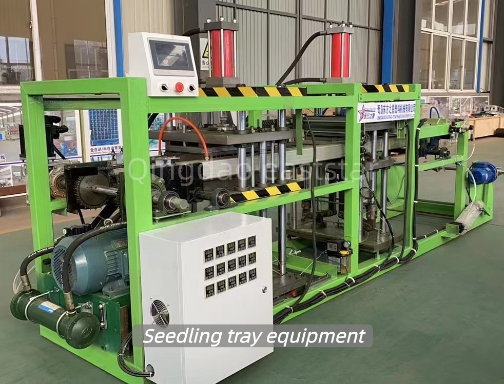 Indian Customers Visit Seedling Tray and Root Control Equipment, Discussing Modern Agricultural Planting Solutions