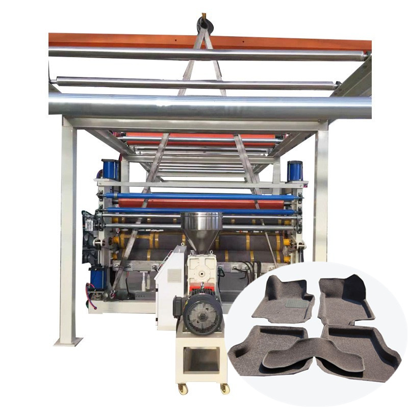 TPE thermoforming & lamination machine for car mats